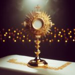 ai generated, monstrance, ostensorium