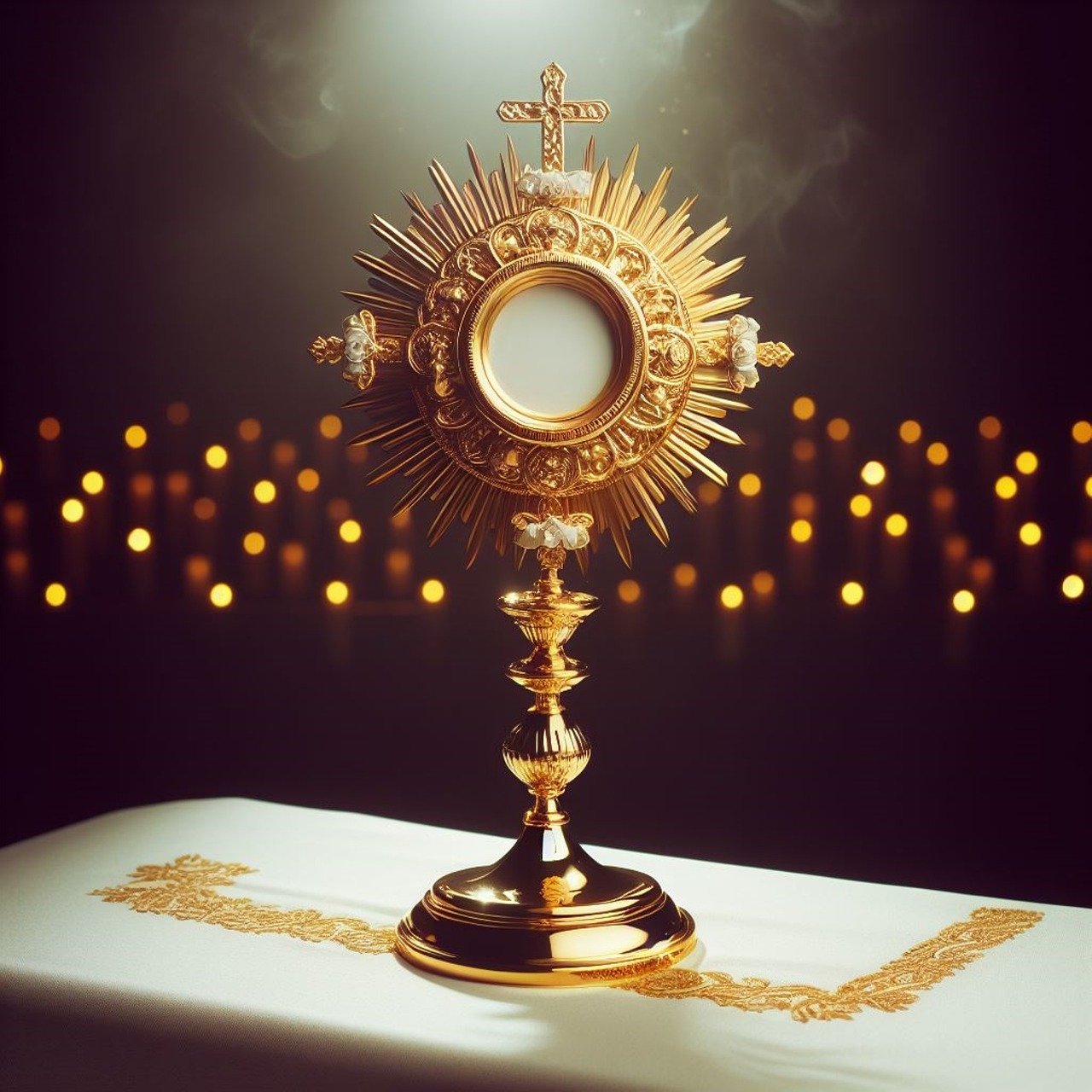 ai generated, monstrance, ostensorium